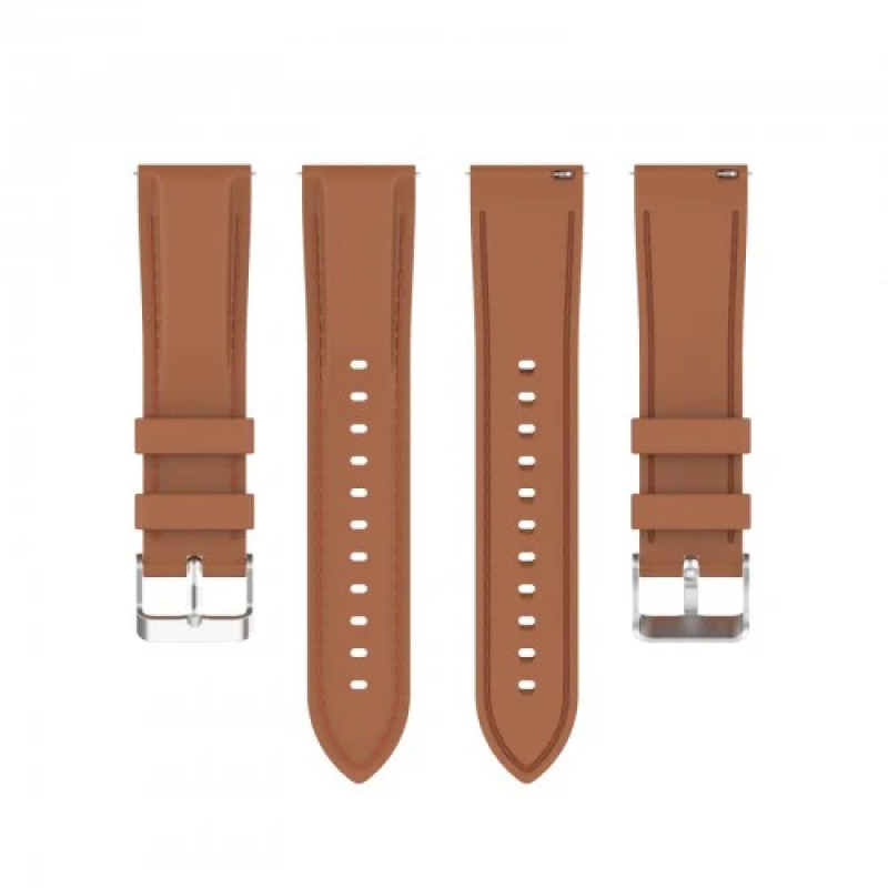 BRACELET SILICONE MARRON