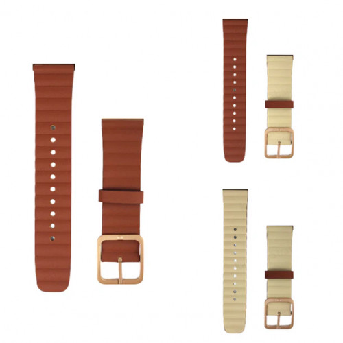 Bracelet double face en cuir 22mm Bracelet double face en cuir 22mm