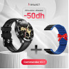 Kieslect Actor Smartwatch with GPS+5ATM and Stunning Ceramic Bezel (OFFRE LIMITEE)