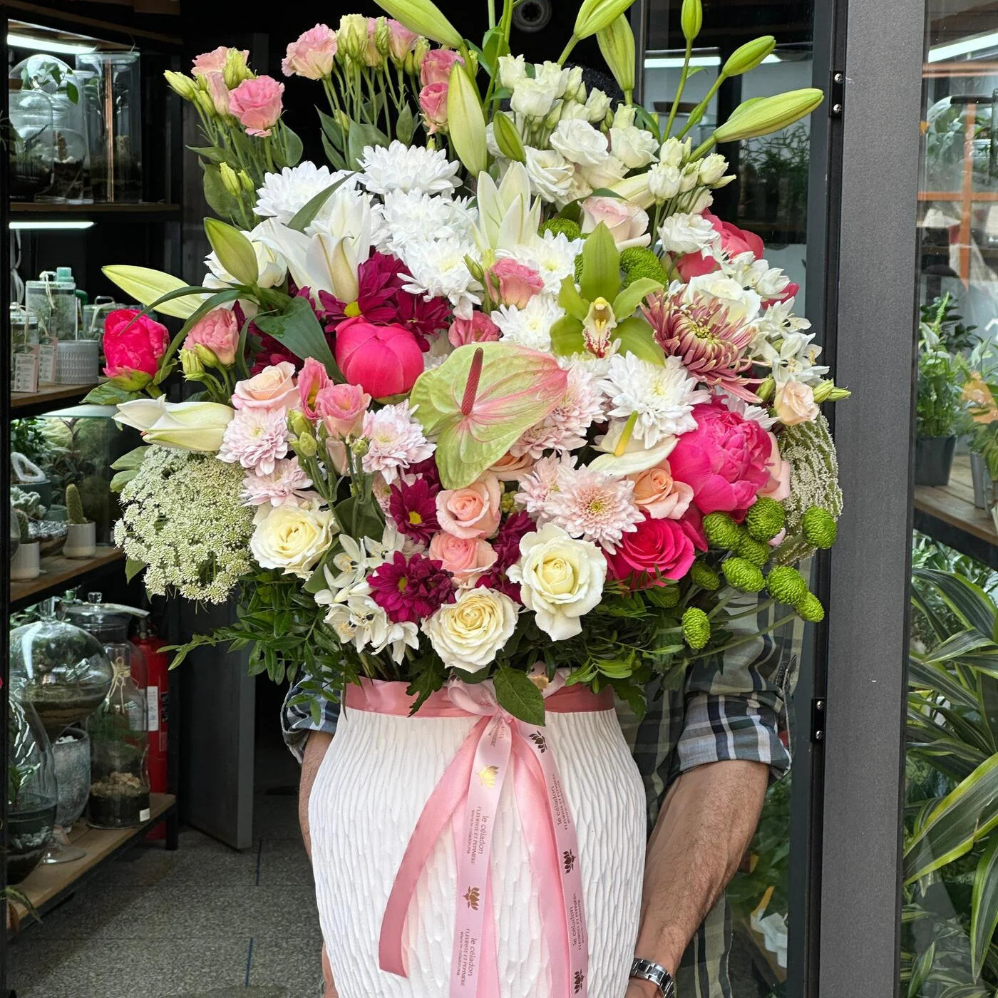 Composition de fleurs Luxu