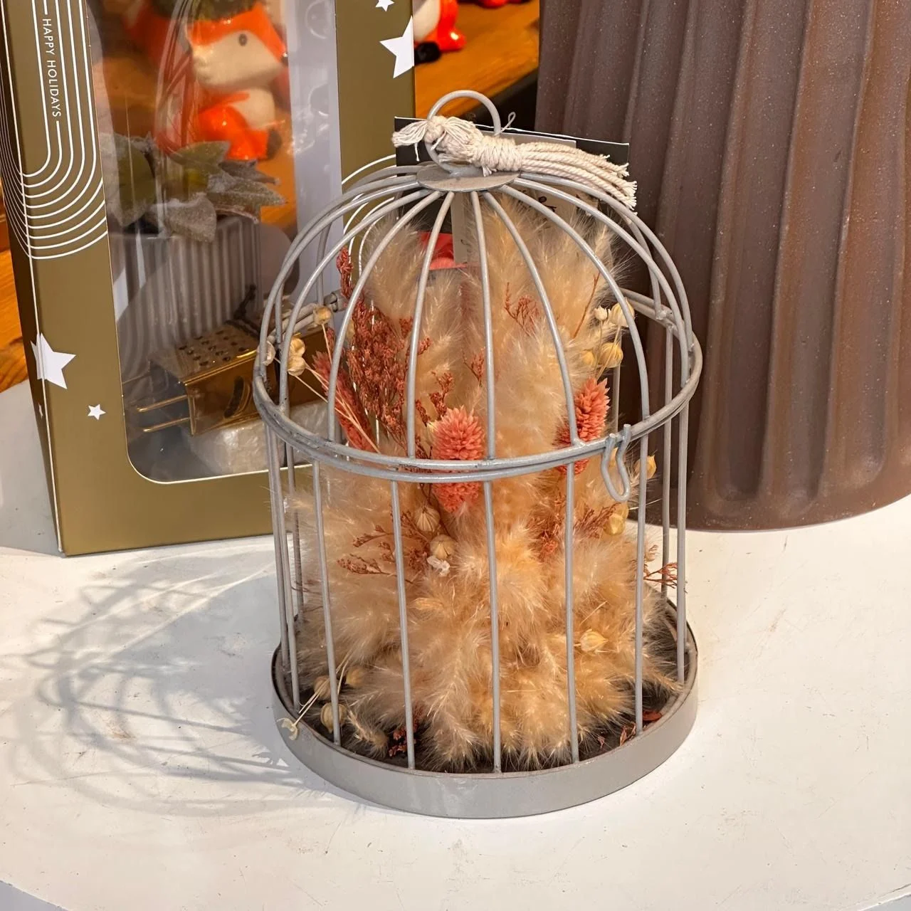 Cage Argentée Séché