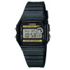 Casio – Montre masculin digitale au style vintage avec bracelet en résine noir – F-94WA-9