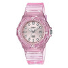 Casio – Rose – Cadran et d’un bracelet translucides. Étanche 100 m, Montre féminine avec dateur – LRW-200HS-4EV