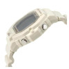 Casio – Montre sport idéal pour les petites poignées avec Compteur de pas – Blanche bracelet en résine blanc – LWS-2200H-8AV