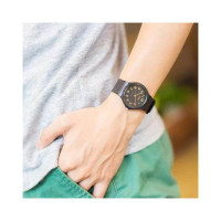 Casio – Montre classique en résine noir unisexe noir – Index chiffres – Facile à lire – Diamètre 34.9mm – MQ-24-1B2L