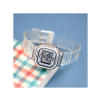 Casio – Très beau bracelet semi-transparent -Numérique – Étanche – chrono / alarme – LA-20WHS-7ADF