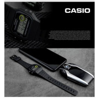 Casio – Montre pour hommes digitale bracelet caoutchouc noir – F-94WA-8DG