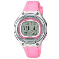 Casio – Rose – Conception LCD facile à lire – Féminin – Étanche a 50 m – LW-203-4AVDF