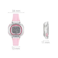 Casio – Rose – Conception LCD facile à lire – Féminin – Étanche a 50 m – LW-203-4AVDF