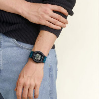 Casio – Idéale pour la course à pied – Lap Memory 60 – Étanche 100m – WS-1400H-3AVDF