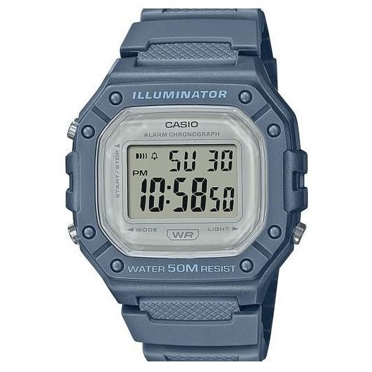 Casio Bleu-Ciel – Affichage digitale – Sport & Étanche – W-218HC-2AVDF