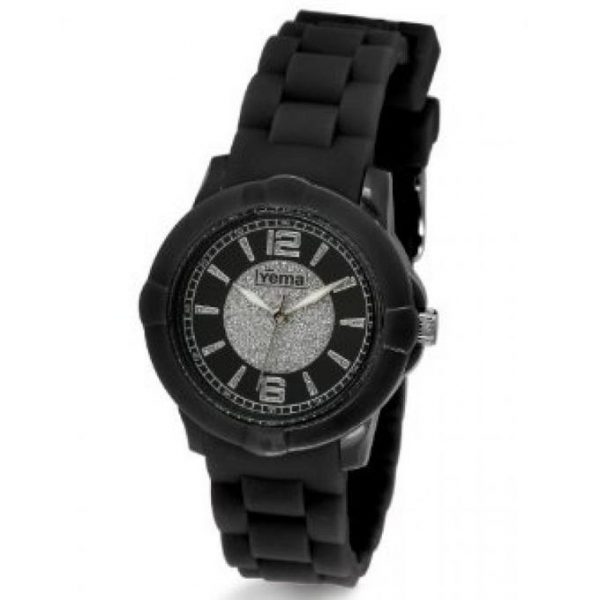 YEMA Montre – YMHF1159 – Cadran Noir – Bracelet Silicone Noir