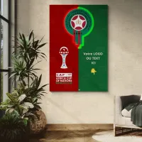 Tableau LED Foot – FRMF Maroc Néon Officiel