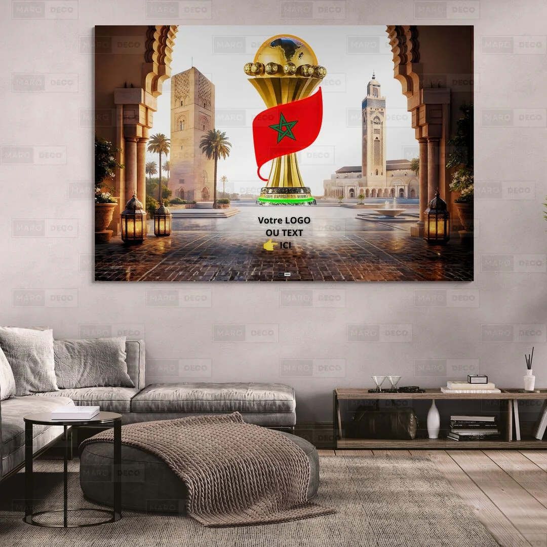 Tableau LED Foot – Édition Prestige CAN Maroc 2025