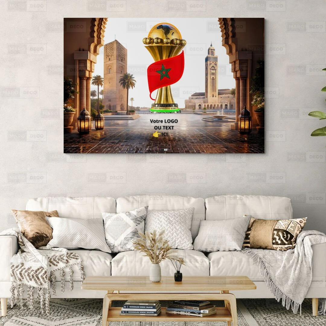 Tableau LED Foot – Édition Prestige CAN Maroc 2025