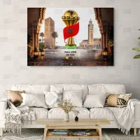 Tableau LED Foot – Édition Prestige CAN Maroc 2025