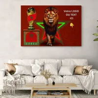 Tableau LED Foot – Lion Impérial Coupe Du Monde