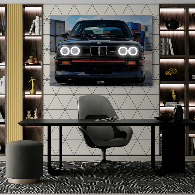 Tableau LED Voiture BMW M3 (E30)