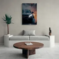 Tableau LED Voiture Mercedes AMG C63