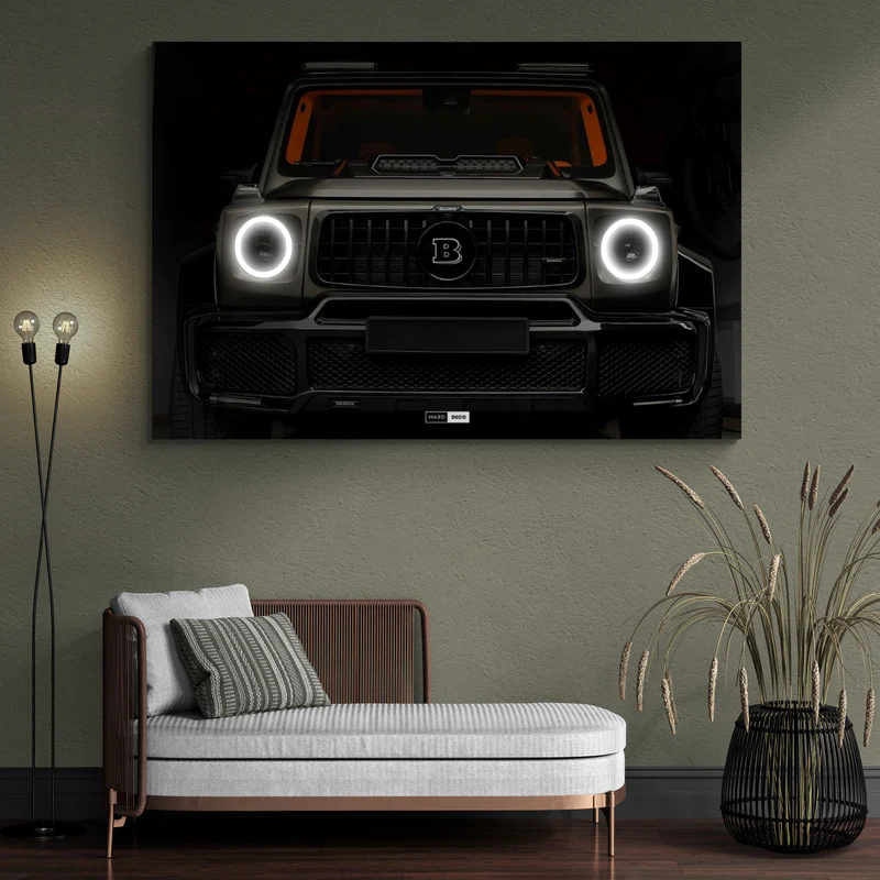Tableau LED Voiture Mercedes AMG G63 Brabus 800