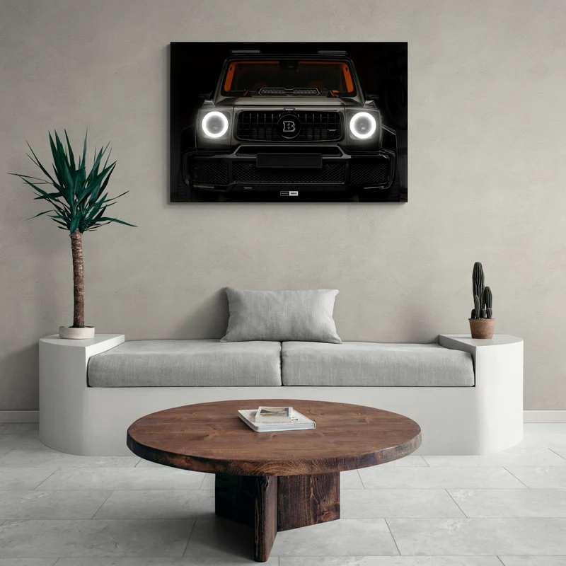 Tableau LED Voiture Mercedes AMG G63 Brabus 800