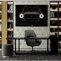 Tableau LED Voiture Mercedes AMG G63 Brabus 800