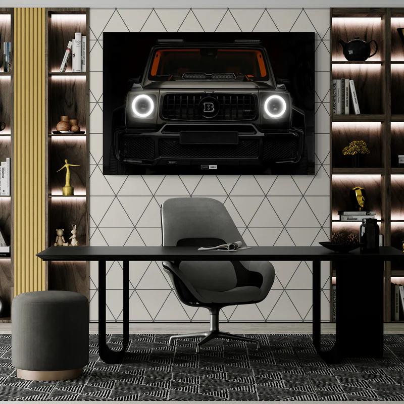 Tableau LED Voiture Mercedes AMG G63 Brabus 800