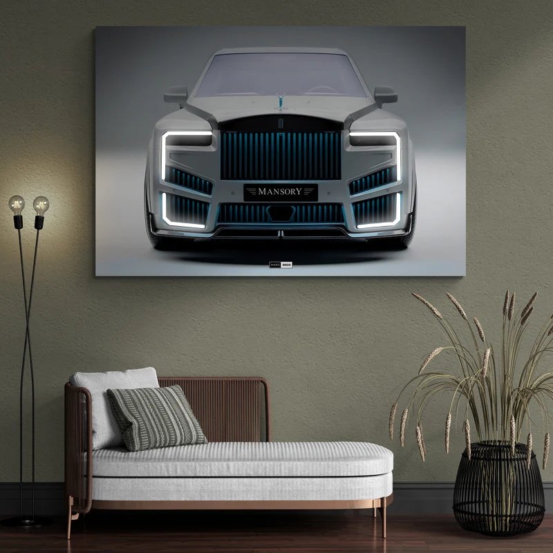 Tableau LED Voiture Rolls-Royce Cullinan Mansory