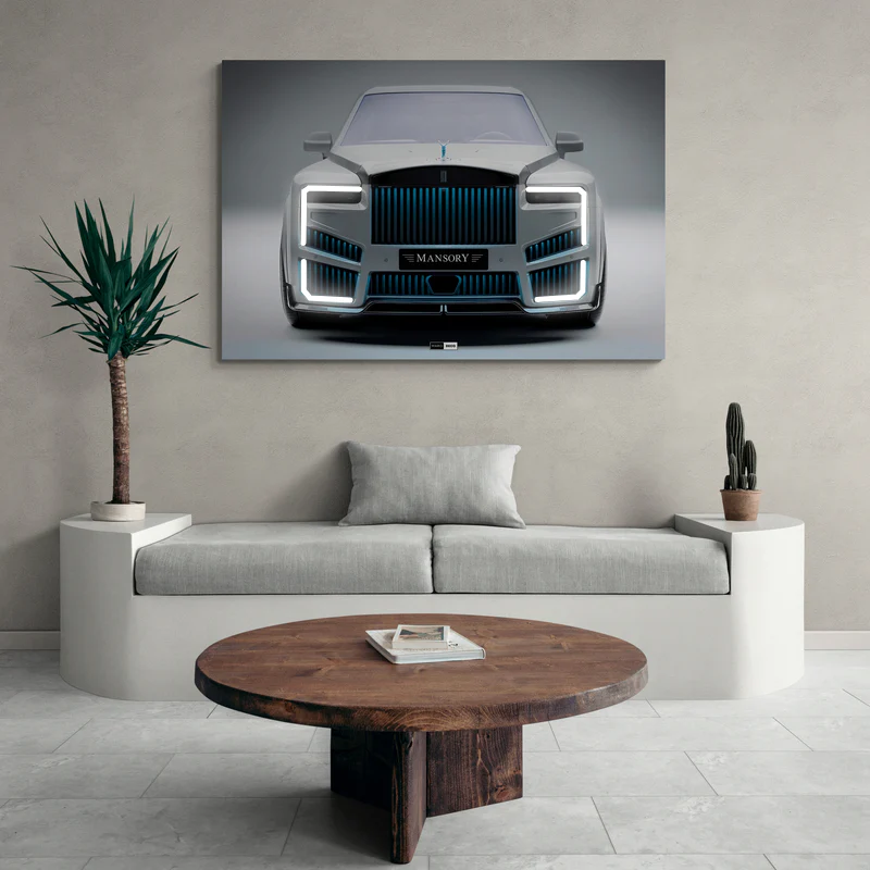 Tableau LED Voiture Rolls-Royce Cullinan Mansory
