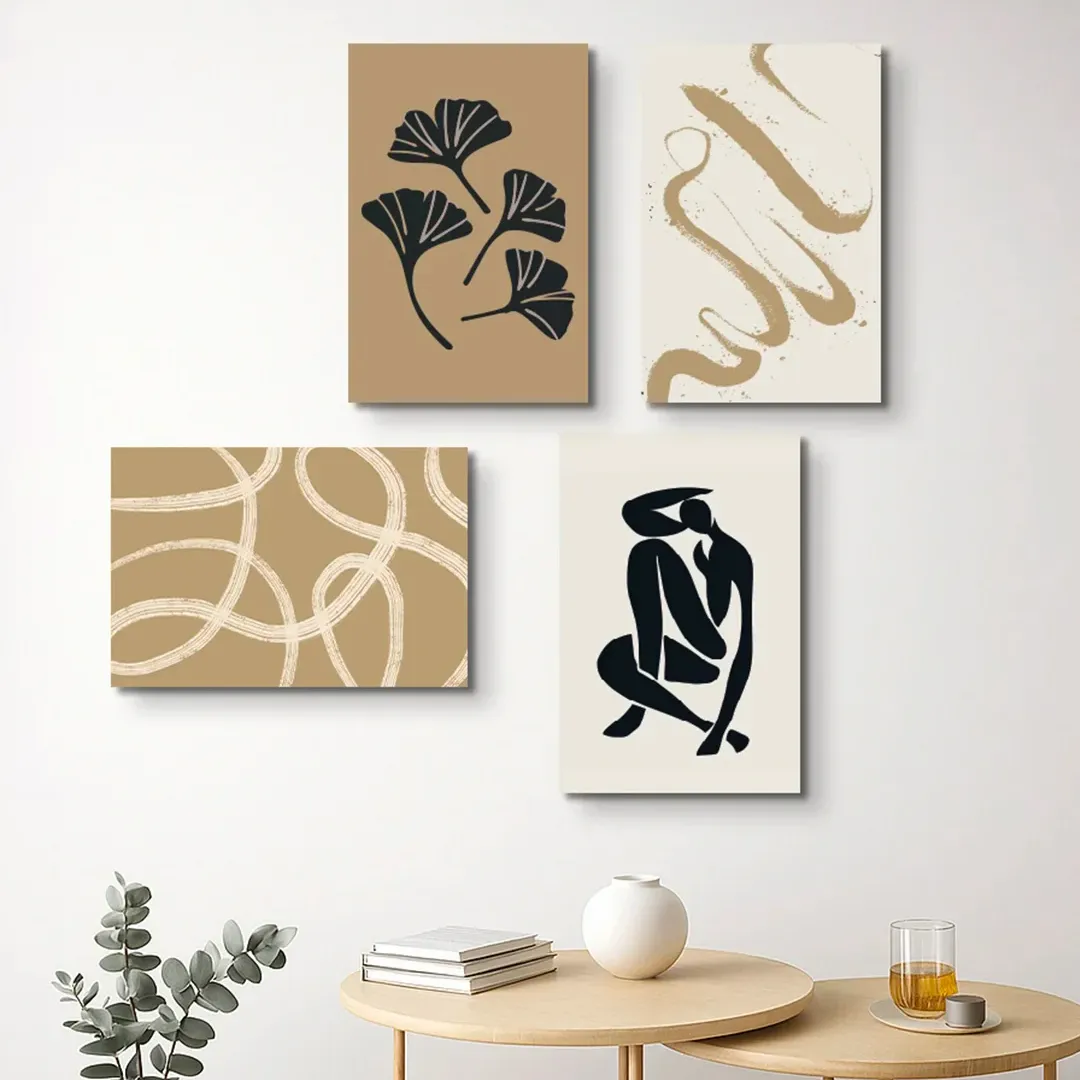 Mur de cadre Warm Minimal