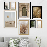 Mur de cadres Moroccan Boho