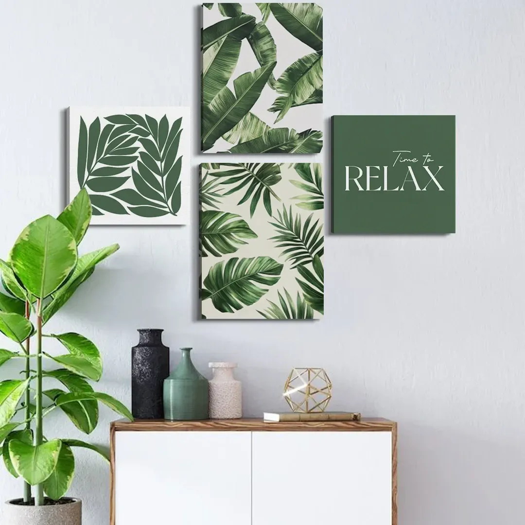 Mur de cadre Leaf Retreat