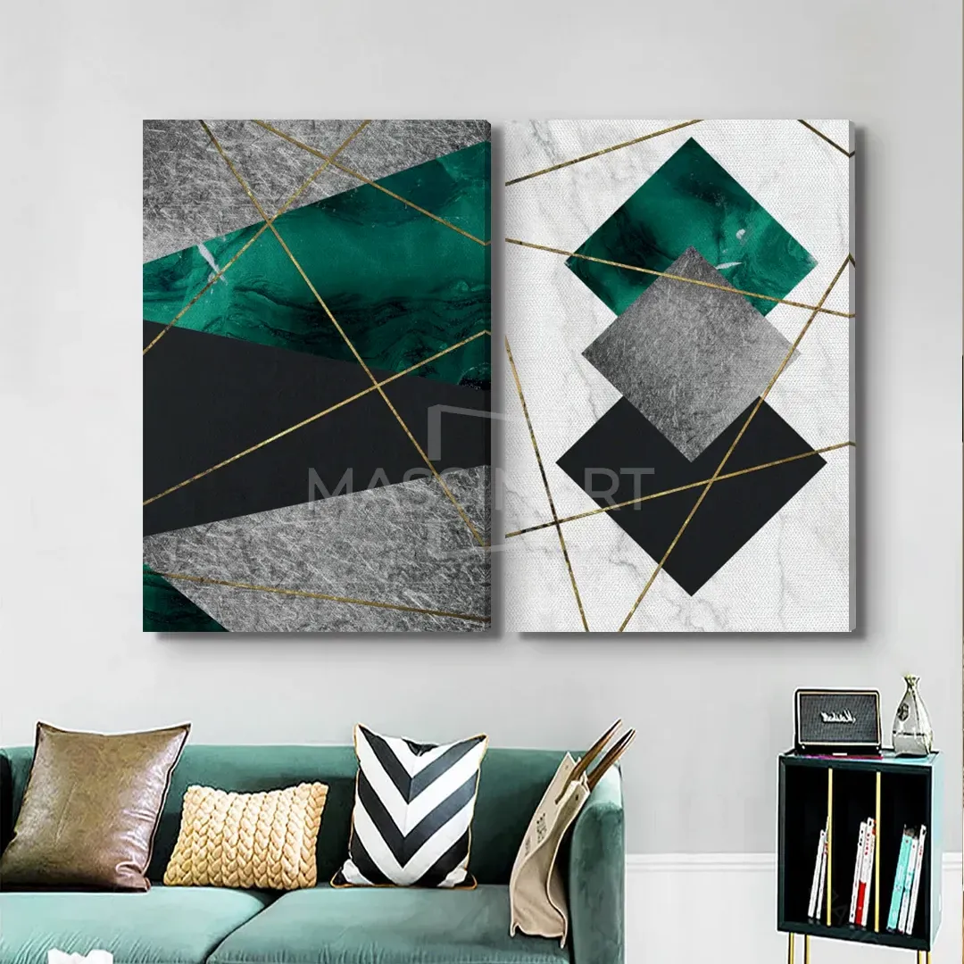 Lines - Art géométriqu