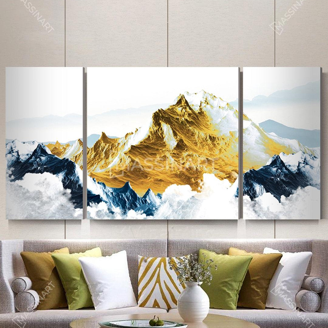 Mountain abstract moderne