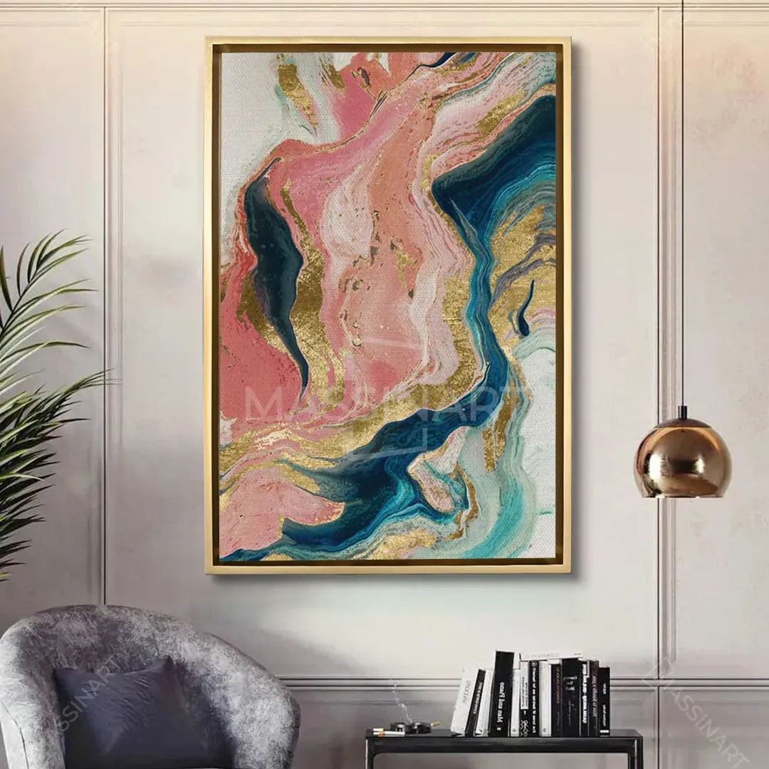 Abstrait fluide coloré