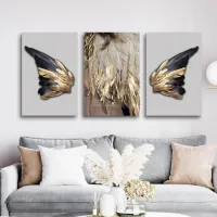 Ailes d'ange dorées