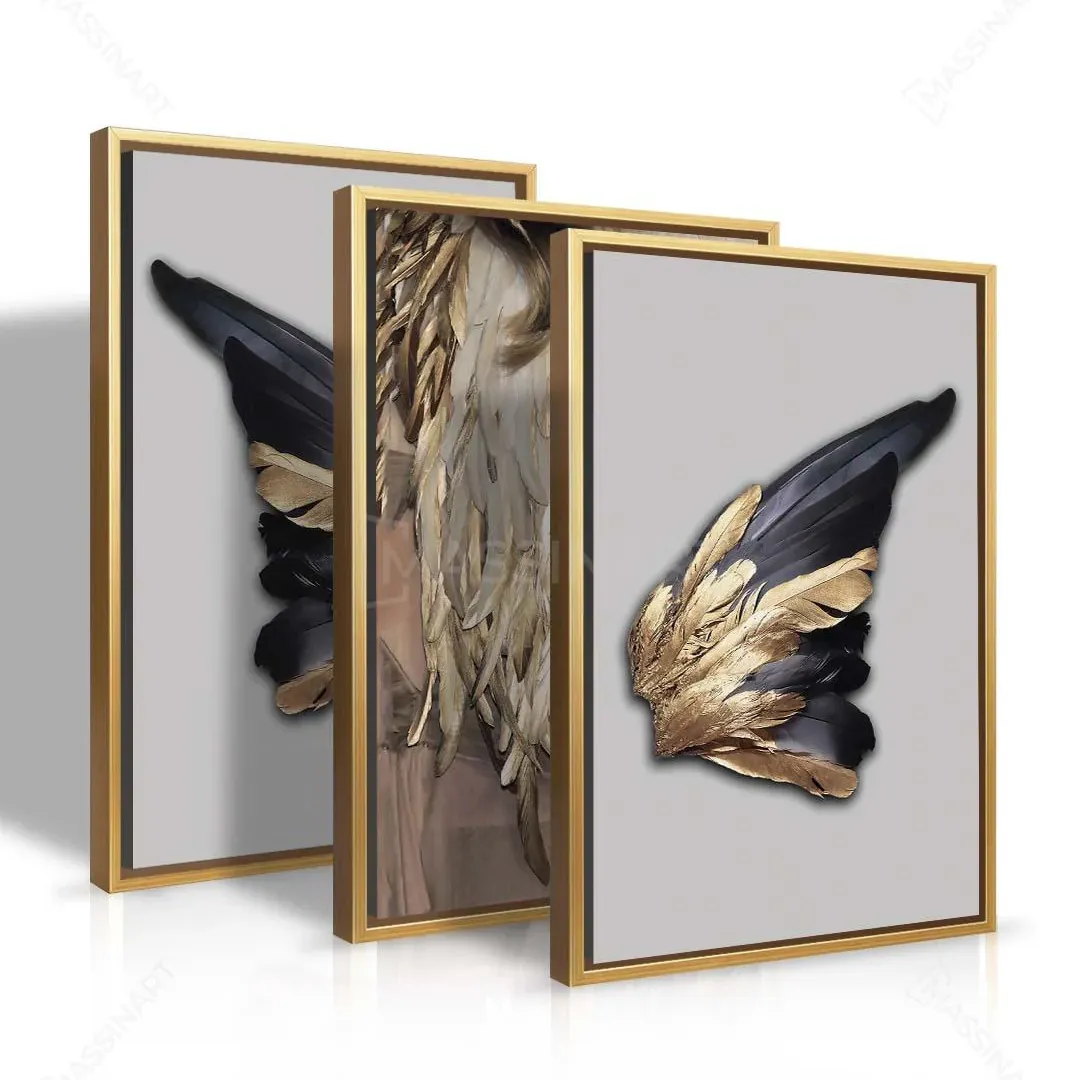 Ailes d'ange dorées