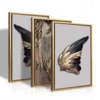 Ailes d'ange dorées