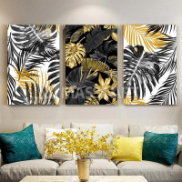 Golden and Black Leaves