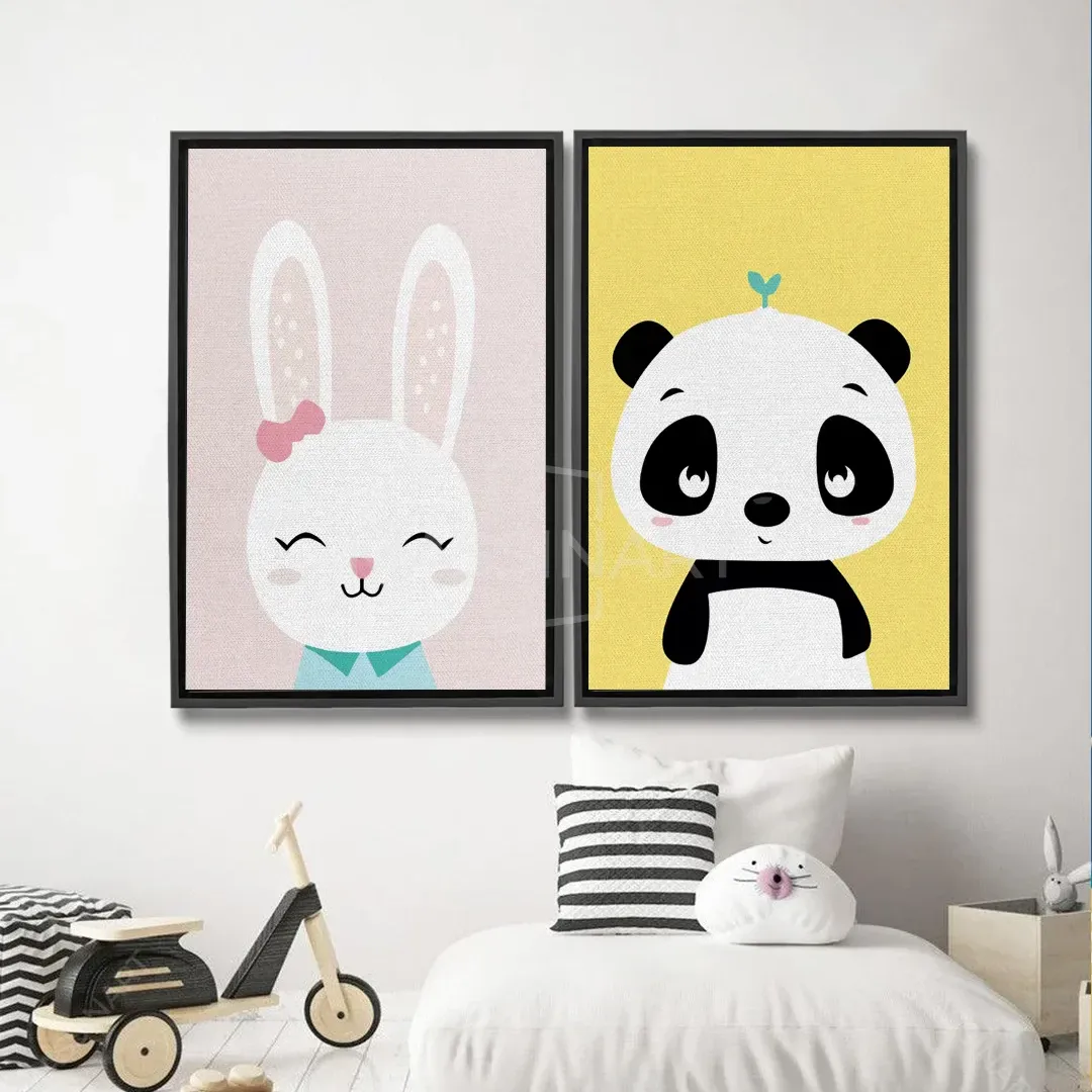 Bunny and Panda