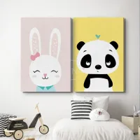 Bunny and Panda