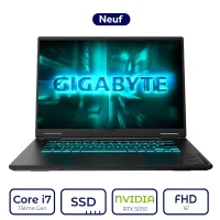 GIGABYTE GAMING A16 CTHI3FR893SD Intel i7 13ème Gen RTX 5050 8Go