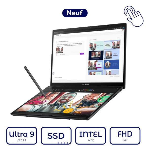 Asus Zenbook Duo UX8406CA-PZ005W 2-in-1 Intel Core Ultra 9 285H