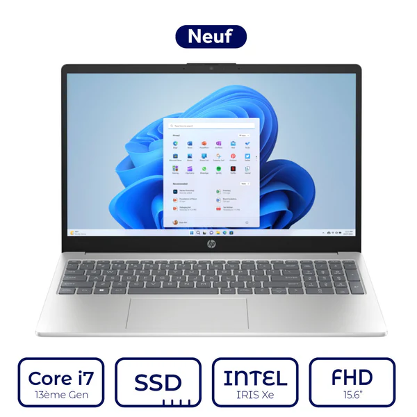 HP 15-fd0482nk Intel Core i7 13ème Gen