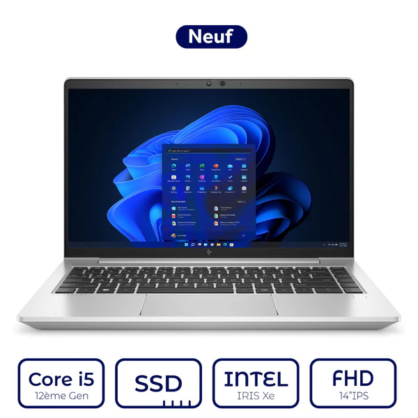HP EliteBook 640 G9 Intel Core i5 12ème Gen