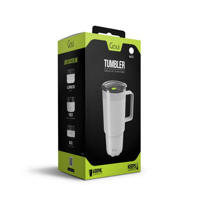 Goui TUMBLER Tasse en acier inoxydable avec poignée