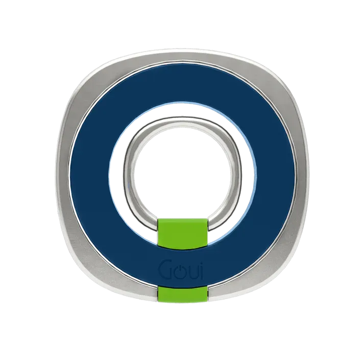 Goui Ring Magnétique - Bague de téléphone - Bleu