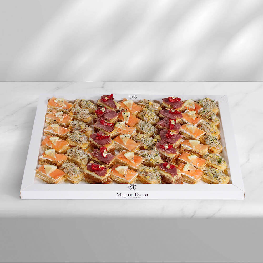 Milles feuilles salés