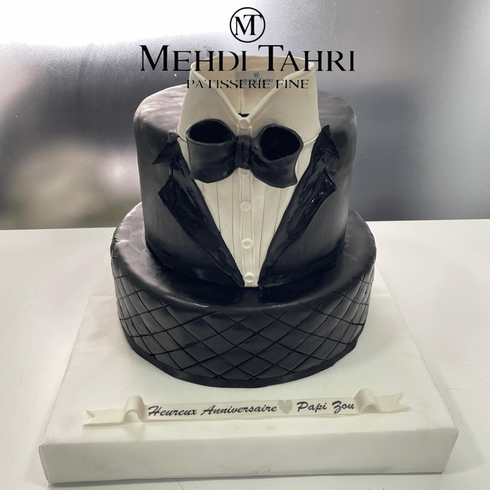Gâteau d’anniversaire gentleman