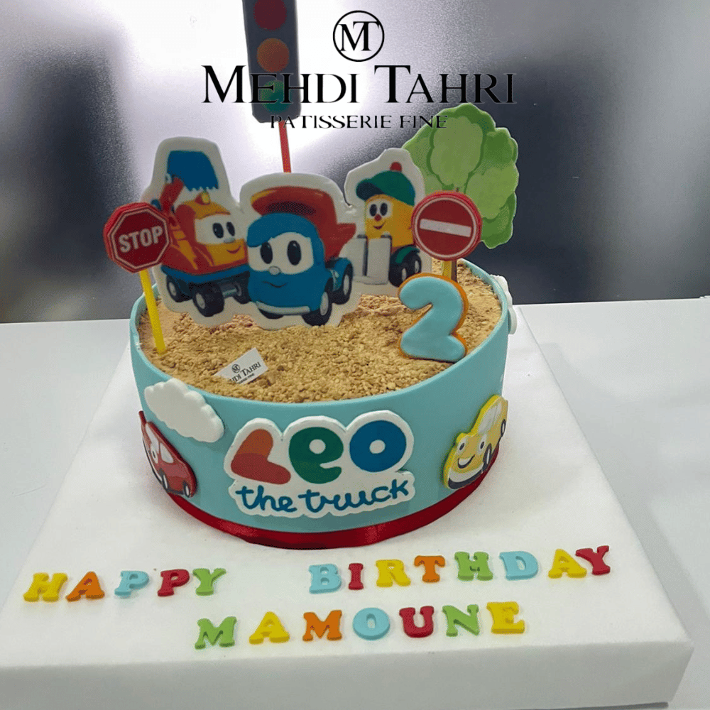 Gâteau d’anniversaire LEO the truck